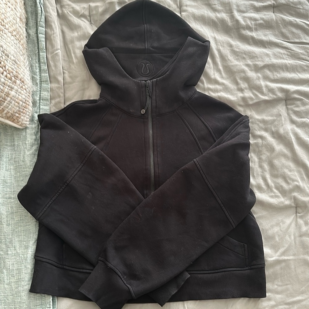 Scuba Oversized Half-Zip Hoodie